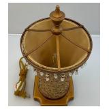 Vintage Torchiere Table Lamp 15"