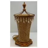 Vintage Torchiere Table Lamp 15"