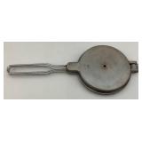 Vintage Norwegian 5 1/2" Krumkake Iron