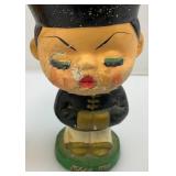 Misc. Vintage Asain Items Including Chalkware Kiss Me & More