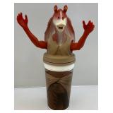 1999 STAR WARS  Mace Windu & Jar Jar Taco Bell, KFC, Pizza Hut Collectors Cups