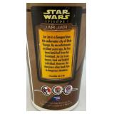 1999 STAR WARS  Mace Windu & Jar Jar Taco Bell, KFC, Pizza Hut Collectors Cups