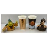 1999 STAR WARS Boss NASS & Sebulba Taco Bell, KFC, Pizza Hut Collectors Cups