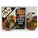 Misc. 2007 STAR WARS Action Figures (NIB) Plastic Yellowed)