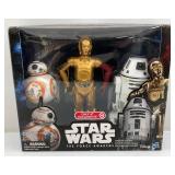 Disney STAR WARS Target Exclusive BB-8, C-3PO & Ro-4LO 12" Droid Collectors Set (NIB)