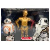 Disney STAR WARS Target Exclusive BB-8, C-3PO & Ro-4LO 12" Droid Collectors Set (NIB)