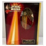 1999 Portrait Edition STAR WARS Episode One "Queen Amidala" 12" Action Figure (NIB) Box Front Cover Has Water Damage