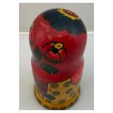 Vintage Four Piece Russian Martyoshka Nesting Doll