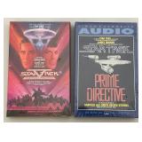 Misc. Vintage STAR TREK Audio Books (FACTORY SEALED)
