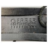 Vintage GERBER Knife With Sheath