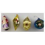 Misc, Vintage Glass Christmas Ornaments & More