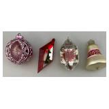 Misc, Vintage Glass Christmas Ornaments & More