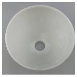Vintage Misc. Milk Glass Shades 1=6" 1= 8"