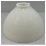 Vintage Misc. Milk Glass Shades 1= 8"  1=10"