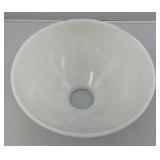 Vintage Misc. Milk Glass Shades 1= 8"  1=10"