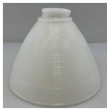Vintage Misc. Milk Glass Shades 1= 8"  1=10"