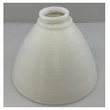 Vintage Misc. Milk Glass Shades 1= 8"  1=10"