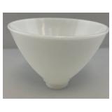 Vintage Misc. Milk Glass Shades 1= 8"  1=10"