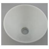 Vintage Misc. Milk Glass Shades 1= 8"  1=10"
