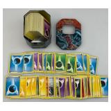Unsorted Pokemon Cards In Misc. Tin