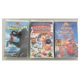Misc. Vintage VHS Tapes Including Disney & More (Factory Sealed)