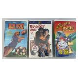 Misc. Vintage VHS Tapes Including Disney & More (Factory Sealed)