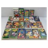 Misc. Vintage VHS Tapes Including Disney & More (Factory Sealed)