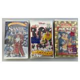 Misc. Vintage VHS Tapes Including Disney & More (Factory Sealed)
