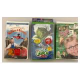 Misc. Vintage VHS Tapes Including Disney & More (Factory Sealed)