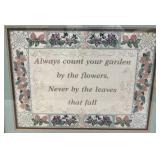 Vintage Framed Needle Point