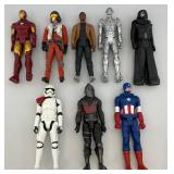 Misc. 12" Superhero Action Figures