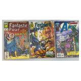 Misc. Vintage Comic Books  Including  (Fantastic Four) & More (Bagged)
