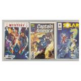 Misc. Vintage Comic Books  Including  (Captain America) & More (Bagged & Carded)