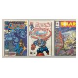 Misc. Vintage Comic Books  Including  (Captain America) & More (Bagged & Carded)