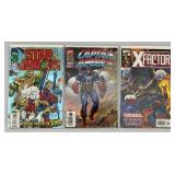 Misc. Vintage Comic Books  Including  (Captain America) & More (Bagged & Carded)