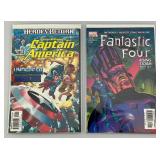 Misc. Vintage Comic Books  Including  (Captain America) & More (Bagged & Carded)