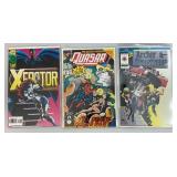 Misc. Vintage Comic Books  Including  (Captain America) & More (Bagged & Carded)