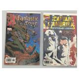 Misc. Vintage Comic Books  Including  (Captain America) & More (Bagged & Carded)