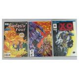 Misc. Vintage Comic Books  Including  (Fantastic Four) & More (Bagged & Carded)