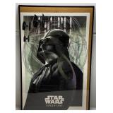 Framed STAR WARS Rogue One Darth Vader Poster