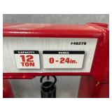 STRONGWAY 12 TON HYDRAULIC SHOP PRESS Model #46270