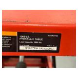 IRONTON 1000 LB Hydraulic Table