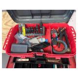 CRAFTSMAN and Plano Tool Boxes Filled with Various Tools