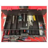 CRAFTSMAN and Plano Tool Boxes Filled with Various Tools