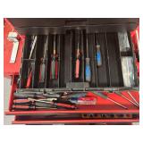 CRAFTSMAN and Plano Tool Boxes Filled with Various Tools
