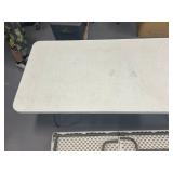 Lot of 2 Folding Tables- 5 foot and 6 foot