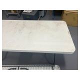 Lot of 2- 6 Foot Folding Tables