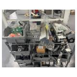 Shelving Unit with Miscellaneous Parts