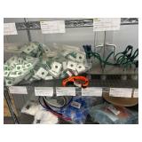 Shelving Unit with Miscellaneous Items