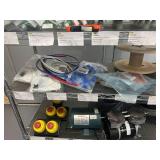Shelving Unit with Miscellaneous Items